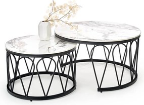 Τραπεζάκια σαλονιού Vitro-Leuko