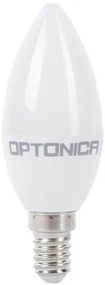 OPTONICA LED λάμπα candle C37 1428, 8W, 6000K, 710lm, E14