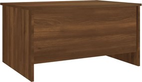 vidaXL Τραπεζάκι Σαλονιού Καφέ Δρυς 80x55,5x41,5 εκ. από Επεξεργ. Ξύλο