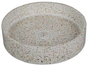 KARAG ELPIS Νιπτήρας επικαθήμενος με βαλβίδα ELPIS Fruitcake CS-0003 KARAG Ø42,5x10cm KARAG-5206836668499