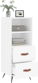 vidaXL Ντουλάπι Λευκό 34,5 x 34 x 90 εκ. από Επεξεργασμένο Ξύλο