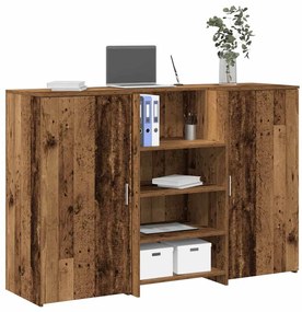 vidaXL Γραφείο υποδοχής Παλιό Ξύλο 155x50x103,5 εκ. Επεξεργασμένο Ξύλο