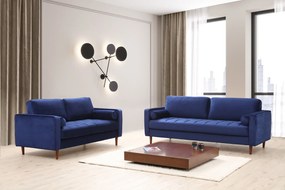 2-Seat Sofa Rome - Navy Blue Navy Blue