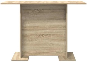 vidaXL Τραπεζαρία Sonoma Δρυς 110 x 60 x 75 cm Επεξεργασμένο ξύλο