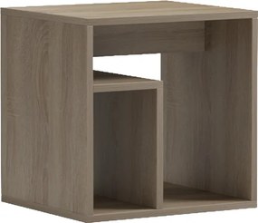 Κομοδίνο Doublo pakoworld sonoma 40x35x40εκ