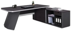 ΓΡΑΦΕΙΟ ΕΠΑΓΓΕΛΜΑΤΙΚΟ ΔΕΞΙΑ ΓΩΝΙΑ ROSEWOOD HM2112R 200X170X76Υ εκ.