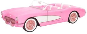 Συλλεκτικό Αυτοκίνητο Κάμπριο Corvette Από Την Ταινία Barbie HPK02 Pink Mattel