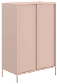 vidaXL Ντουλάπι Ροζ 68 x 39 x 101,5 εκ. από Χάλυβα