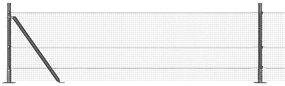 vidaXL Στύλος Περιφράξεων Γκρι 10 x 0,6 μ (16 x 16 mm πλέγμα)