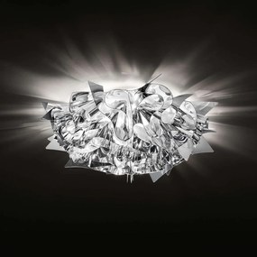 Φωτιστικό Οροφής - Τοίχου Veli Mini Silver Slamp Aluminium, Polypropylene