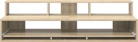 vidaXL Γραφείο Στούντιο Sonoma Δρυς 152 x 42,5 x 36 εκ