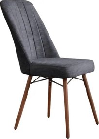 Extendable Dining Table &amp; Chairs Set (5 Pieces) Lidyana - Anthracite Anthracite