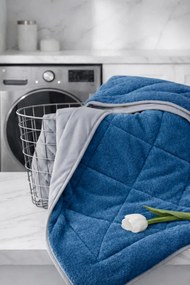 Stewehome Πάπλωμα διπλής όψης μονό ατόμου από βαμβάκι με ύφασμα και ράφι 155x215 cm