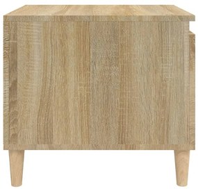 vidaXL Τραπεζάκι Σαλονιού Sonoma Δρυς 100x50x45 εκ. Επεξεργασμένο Ξύλο