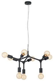 Φωτιστικό Οροφής Κρεμαστό Bocadella 98346 Black Eglo Metal