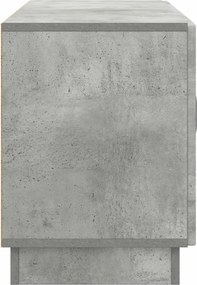 vidaXL Ντουλάπι TV 99 x 34,5 x 47 cm Γκρι Σκυροδέματος