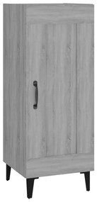 Ντουλάπι Γκρι Sonoma 34,5x34x90 εκ. από Επεξεργασμένο Ξύλο - Γκρι