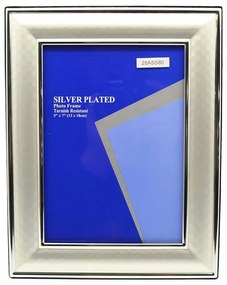 Κορνίζα 2880-6 15x20 Silver Ankor Metal, Glass