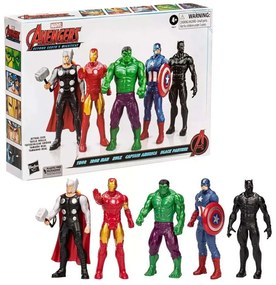 Φιγούρες (Σετ 5Τμχ) Marvel Avengers F8677 Beyond Earths Mightiest Multi Hasbro