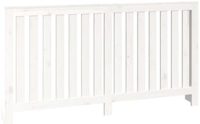 vidaXL Κάλυμμα Καλοριφέρ Λευκό 153 x19 x 84 εκ. από Μασίφ Ξύλο Πεύκου