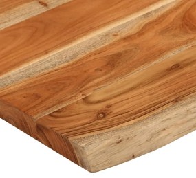 vidaXL Επιφάνεια Τραπεζιού Ορθογώνια 90x60x3,8 εκ. Μασίφ Ξύλο Ακακίας