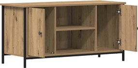 vidaXL Ντουλάπι TV 100 x 40 x 50 cm artisan δρυς Επεξεργασμένο ξύλο