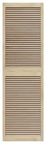 vidaXL Πόρτα Ντουλάπας Φυσικό 140.5 x 2.1 x 49.5 cm Μασίφ ξύλο πεύκου