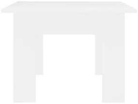 Τραπεζάκι Σαλονιού Λευκό 100 x 60 x 42 εκ. από Μοριοσανίδα - Λευκό