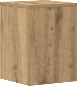 vidaXL Βάσεις Φυτών 2 τεμ. Αρτισιανή Δρυς 25x25x35 εκ. Επεξ. Ξύλο