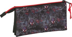 Κασετίνα Spider-Man Μαύρο 22 x 12 x 3 cm