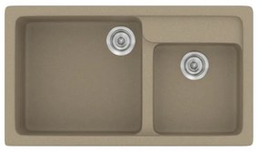 Sanitec Classic 317 Granite Taupe Νεροχύτης