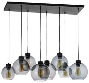 Κρεμαστό Φωτιστικό Οροφής Ράγα CUBUS GRAPHITE 4113 TK Lighting 4113 Φιμέ/Smoke