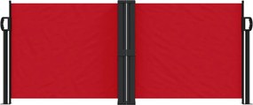 vidaXL Σκίαστρο Πλαϊνό Συρόμενο Κόκκινο 100 x 1000 εκ.