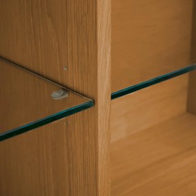 Kerteminde 3-Door Wall Cabinet Natural Oil