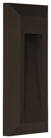 Απλίκα Τοίχου Slim LED 1W Μαύρο EUROLAMP 145-52059