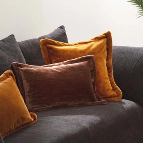 Διακοσμητικό Μαξιλάρι Βελουτέ (38x58) A-S Cuddly Marron 204413D