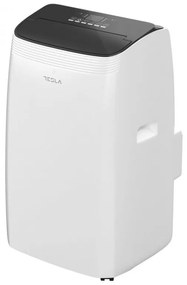 Κινητό κλιματιστικό Tesla TTMYW-09CHW, 9000 BTU, 25 m2, 390 m3/h, Wi-Fi, Drain Free, R290, οθόνη LED, αφύγρανση, νυχτερινή λειτουργία, λευκό