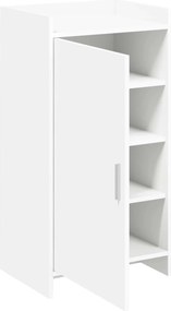 vidaXL Ντουλάπα Παπουτσιών Λευκό 48 x 36 x 92 εκ Επεξεργασμένο Ξύλο
