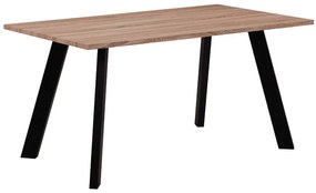 Τραπέζι Baxter EM820 120X70X75 cm Μέταλλο,Ξύλο