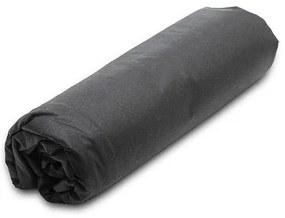 Κατωσέντονο Menta με λάστιχο 21 Black Διπλό (160x200+40)