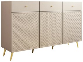 Σιφονιέρα Comfivo K101, Beige, 92x150x42cm