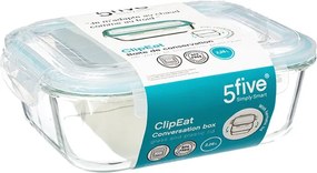 Φαγητοδοχείο 2.26lt F-V Rect Glass 167728