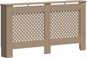 vidaXL Κάλυμμα Καλοριφέρ 152 x 19 x 81,5 εκ. από MDF