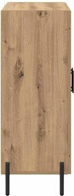 vidaXL Πλαϊνό γραφείο Artisan Oak 69,5 x 34 x 90 εκ.