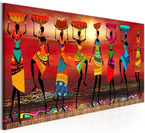 Πίνακας - African Women Dancing 150x50