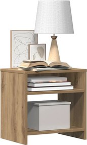 vidaXL Κομοδίνα 2 τεμ. Αρτισιανή Δρυς 40x30x40 εκ. από Επεξεργ. Ξύλο