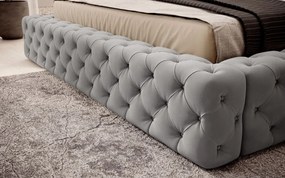 Επενδυμένο κρεβάτι Princce-Gkri Anoixto-160 x 200