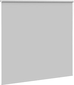 vidaXL Roller Blind Blackout ανοιχτό γκρι 150x150 cm Πλάτος υφάσματος