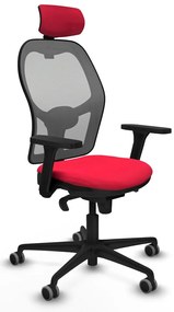 Καρέκλα γραφείου με κεφαλάρι Jorquera Piqueras y Crespo 3D036G2 Κόκκινο