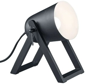 Φωτιστικό Επιτραπέζιο Marc R50721032 1xE27 25W 12x19x21cm Black Mat RL Lighting Wood